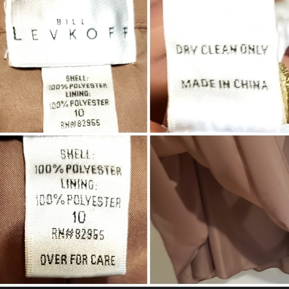 BILL LEVKOFF BRIDESMAIDS DRESS SIZE 10 - Picture 4 of 5